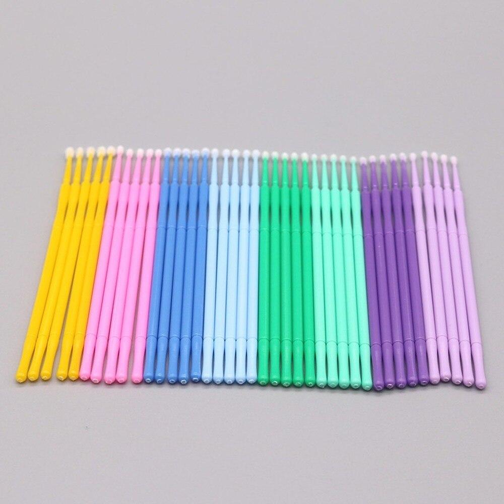 Glue Stick Pack - 100 sztuk/partia Mikro Szczoteczki do Makijażu