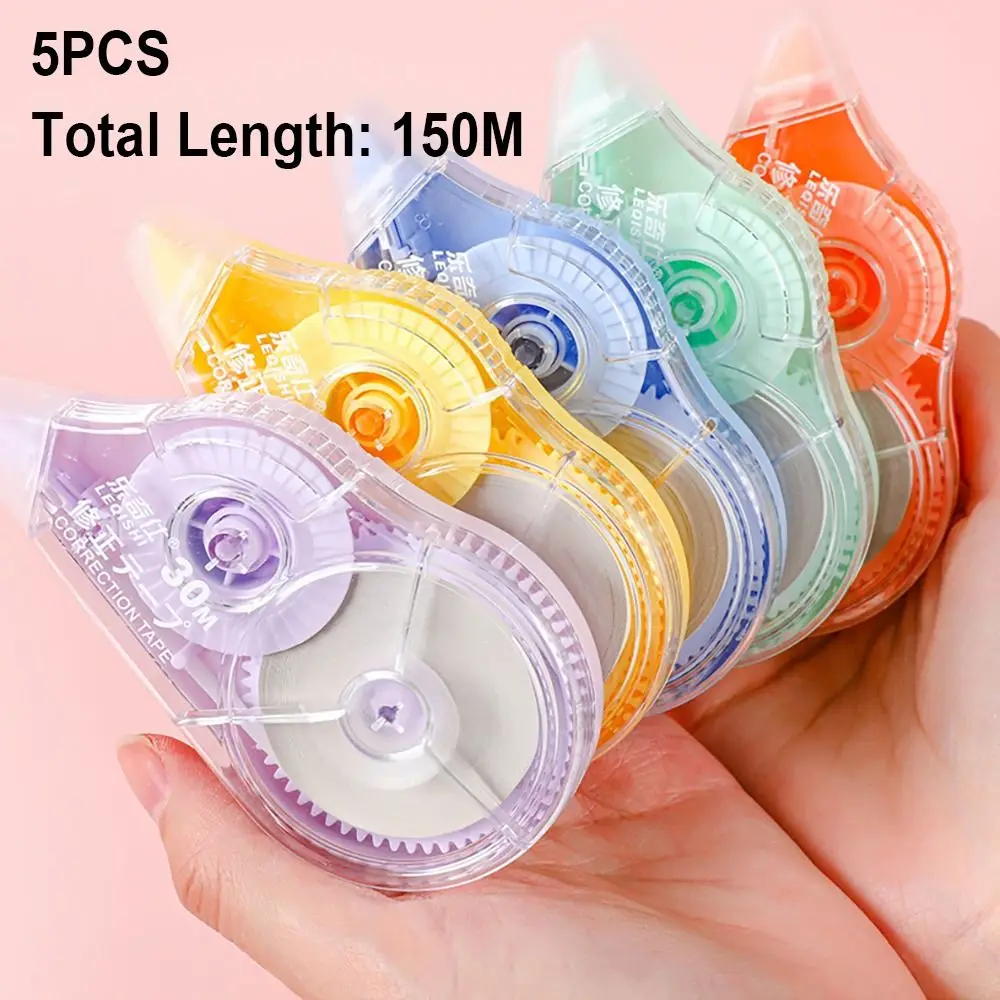 Correction Tape Roller - 5 sztuk/zestaw artykuły biurowe taśma korekcyjna