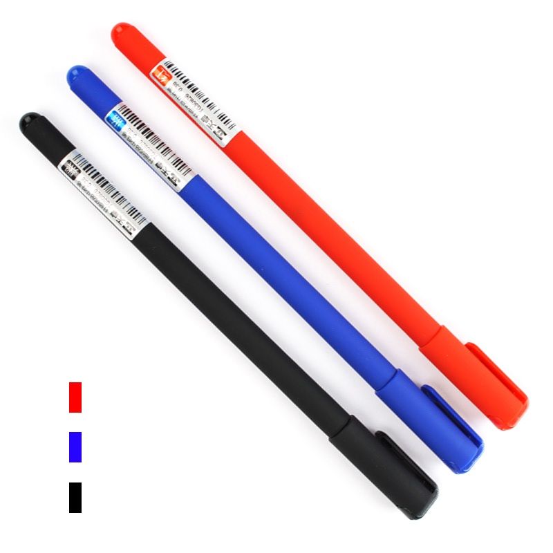 Stationery Supplies Business - Czarny długopis żelowy dla studentów, narzędzie