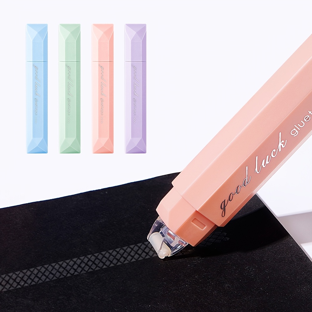 Glue Stick Pack - 4 szt. Obrotowe dwustronne długopisy z