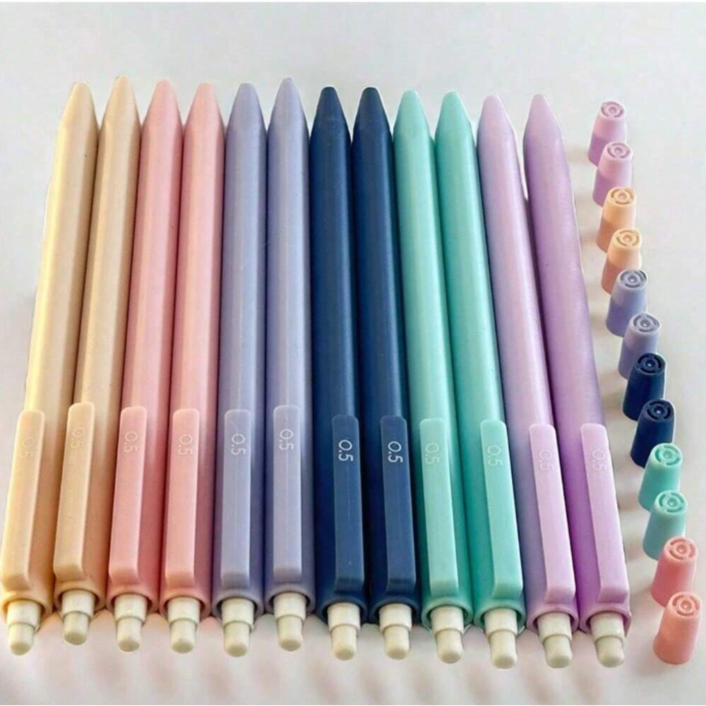 Highlighter Set Pastel - Uroczy zestaw ołówków automatycznych w pastelowych