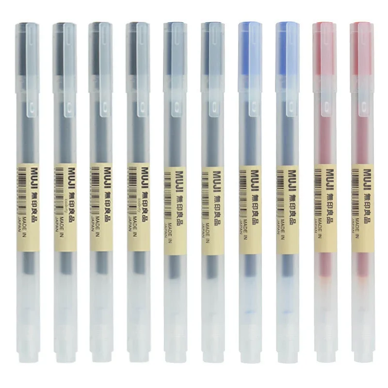 Stationery Supplies Business - 10-30 sztuk/zestaw długopisów żelowych 0,38/0,5 mm