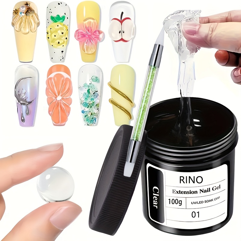 Glue Stick Pack - 100g Przezroczysty, nieklejący się żel do