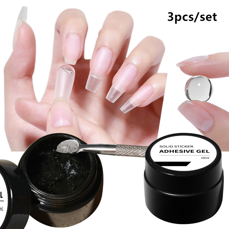 3 szt./zestaw Solidne Tipsy do – Glue Stick Pack recenzja i cena