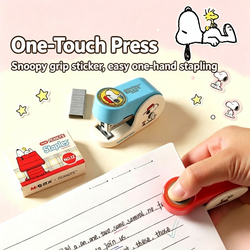 Zestaw mini zszywaczy Snoopy A – Office Supply Office Stationery Items recenzja i cena