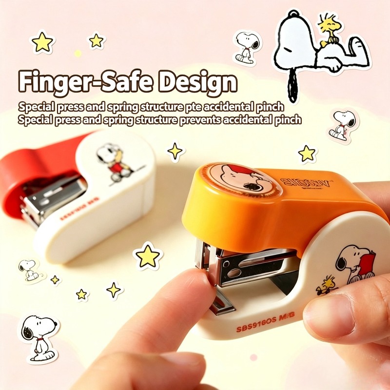 Zestaw mini zszywaczy Snoopy A – Office Supply Office Stationery Items recenzja i cena
