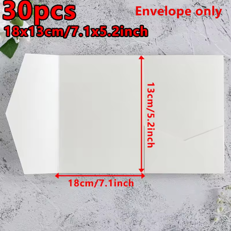 30 szt. zielonych kopert 18x13 – Stationery Supplies Business recenzja i cena