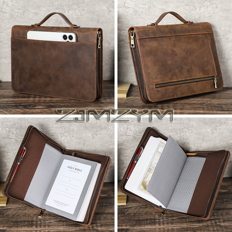Retro Skórzana Okładka na Nota – Stationery Supplies Business recenzja i cena
