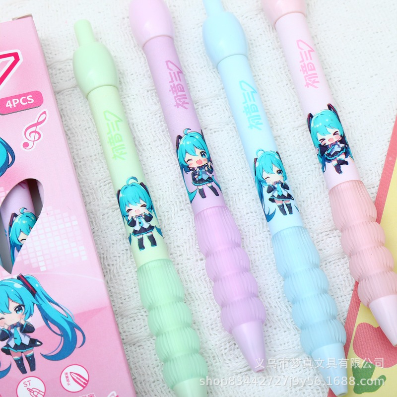Długopis żelowy Kawaii Hatsune – Gel Ink Pen Set recenzja i cena