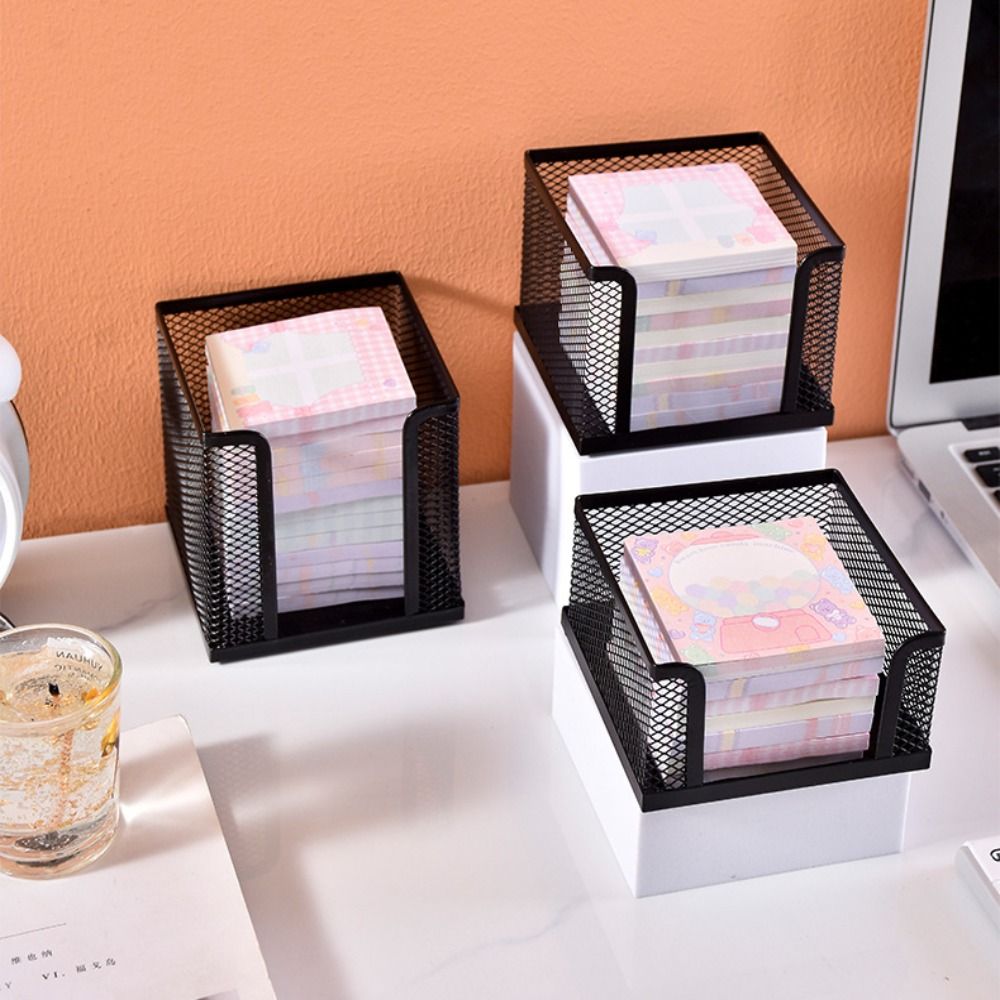 Czarna siatka papierowa kostka – Sticky Note Cube recenzja i cena