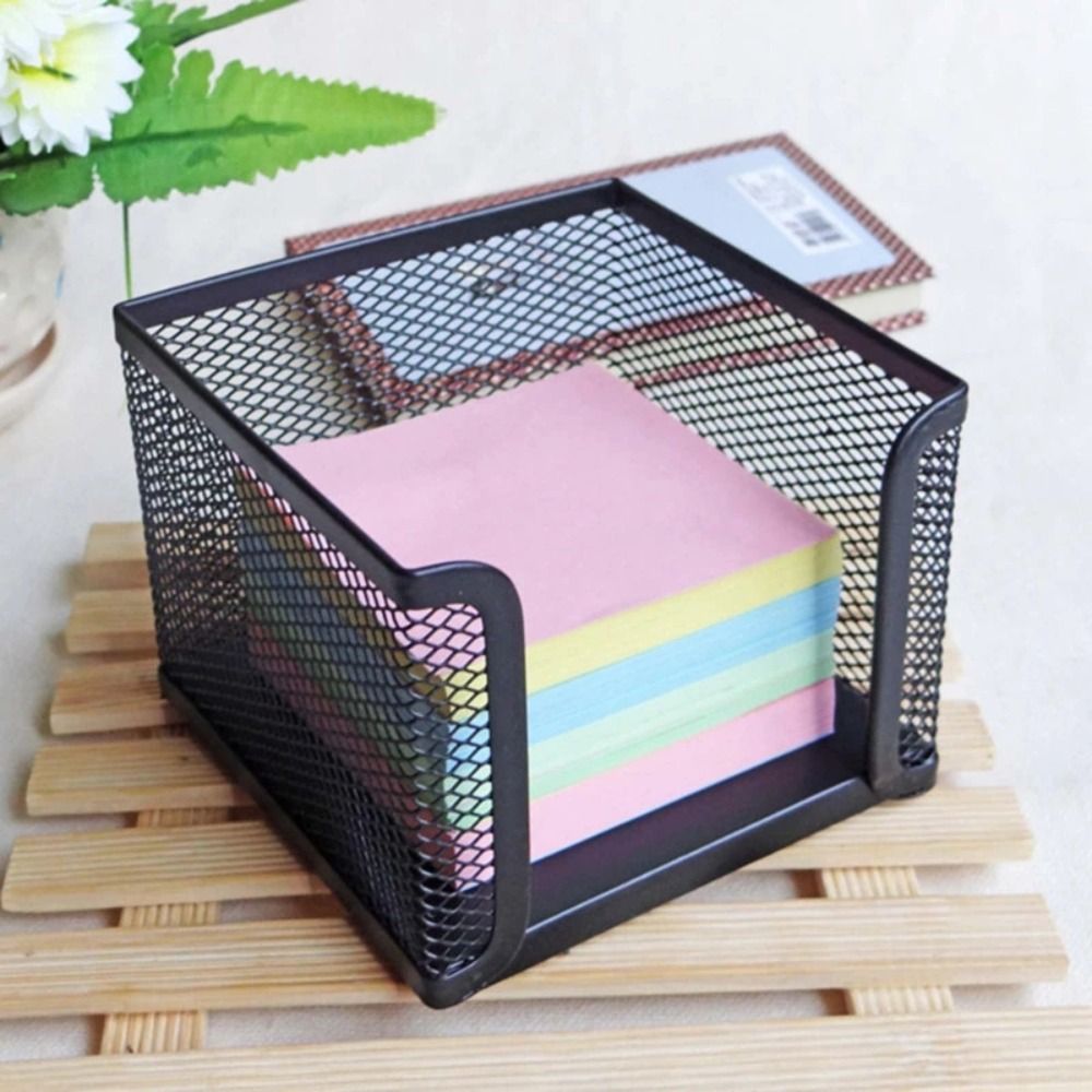 Czarna siatka papierowa kostka – Sticky Note Cube recenzja i cena