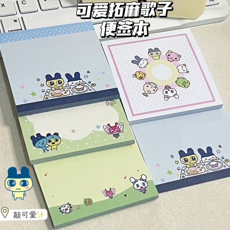 4 szt. Tamagotchi Mametchi Mem – Memo Pad Sticky recenzja i cena