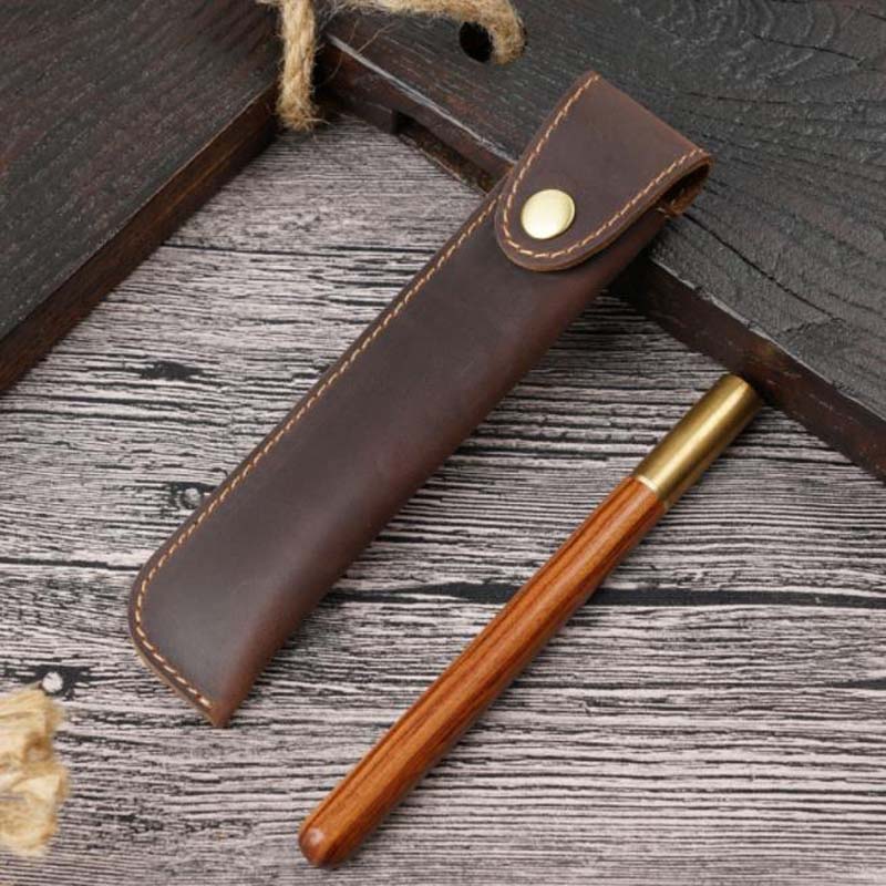 1pc pokrowiec na długopis skór – Stationery Supplies Business recenzja i cena