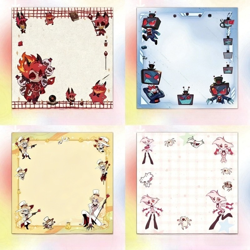 4 szt. Hazbin Hotel Zestial &  – Stationery Office recenzja i cena
