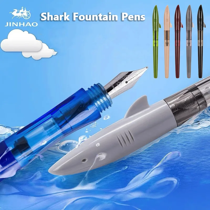 Jinhao Cute Shark pióra wieczn – Stationery Supplies Business recenzja i cena
