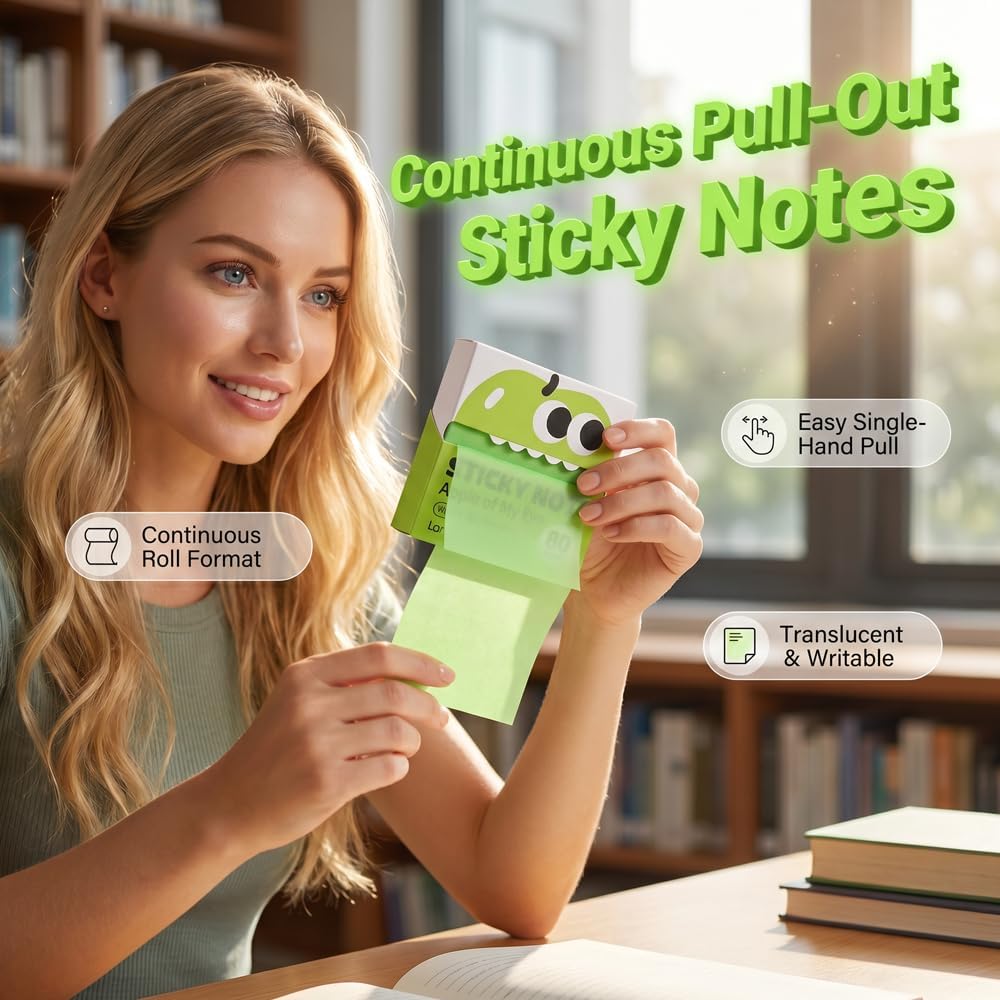 Przezroczyste wysuwane błyszcz – Memo Pad Sticky recenzja i cena