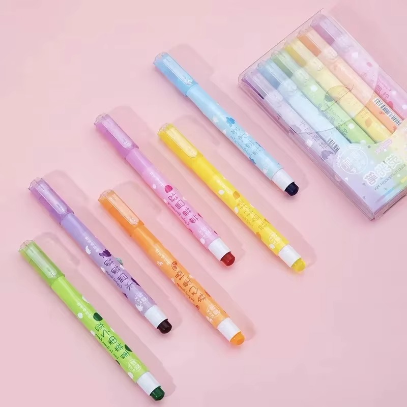 6 kolorów/zestaw pastelowe zak – Highlighter Set Pastel recenzja i cena